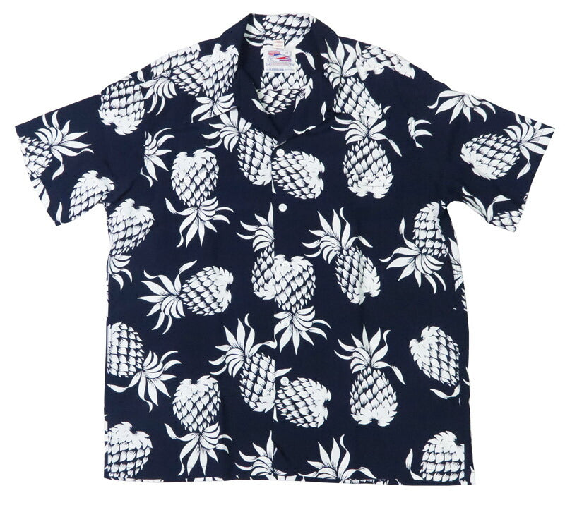 サンサーフ SUN SURF デュークカハナモク 半袖 レーヨン アロハシャツ DUKE'S PINEAPPLE ハワイアンシャツ Duke Kahanamoku Special Edition DK36201 【2025年春夏新作】