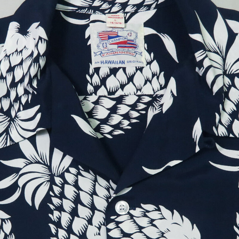 サンサーフSUNSURFデュークカハナモク半袖レーヨンアロハシャツDUKE'SPINEAPPLEハワイアンシャツDukeKahanamokuSpecialEditionDK36201【2024年春夏新作】