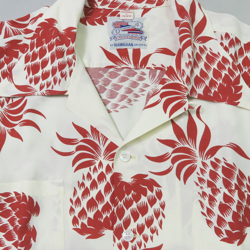 サンサーフSUNSURFデュークカハナモク半袖レーヨンアロハシャツDUKE'SPINEAPPLEハワイアンシャツDukeKahanamokuSpecialEditionDK36201【2024年春夏新作】