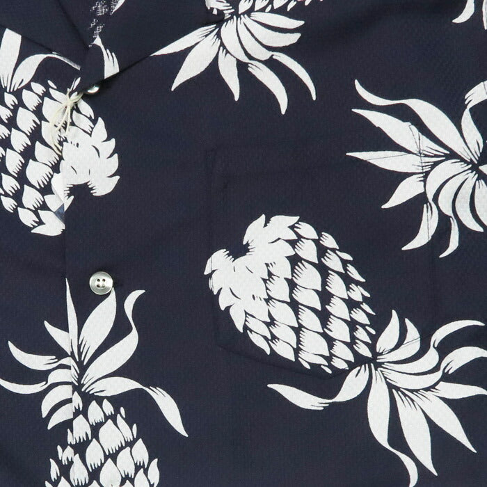 サンサーフ SUN SURF デュークカハナモク 半袖 COOLMAX アロハシャツDUKE'S PINEAPPLE ハワイアンシャツ Duke Kahanamoku DK39398 【2025年春夏新作】
