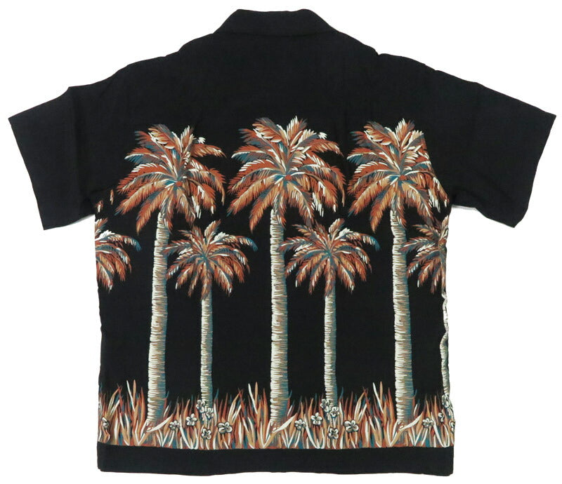 サンサーフ SUN SURF デュークカハナモク 半袖 レーヨン アロハシャツ PALM TREE ハワイアンシャツ Duke Kahanamoku Special Edition DK39448 【2025年春夏新作】