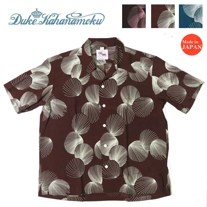 サンサーフ SUN SURF デュークカハナモク 半袖 レーヨン アロハシャツ DUKE'S SHELL ハワイアンシャツ Duke Kahanamoku Special Edition DK39450 【2025年春夏新作】