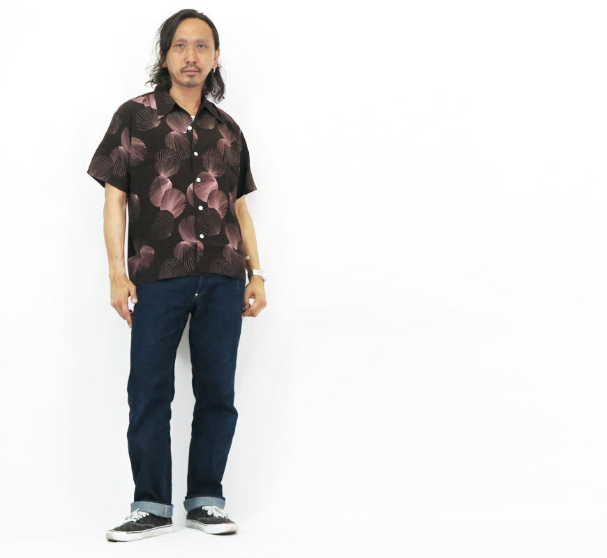 サンサーフ SUN SURF デュークカハナモク 半袖 レーヨン アロハシャツ DUKE'S SHELL ハワイアンシャツ Duke Kahanamoku Special Edition DK39450 【2025年春夏新作】