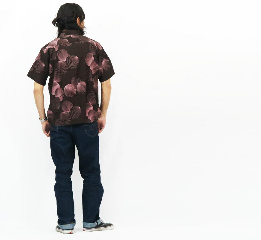 サンサーフ SUN SURF デュークカハナモク 半袖 レーヨン アロハシャツ DUKE'S SHELL ハワイアンシャツ Duke Kahanamoku Special Edition DK39450 【2025年春夏新作】