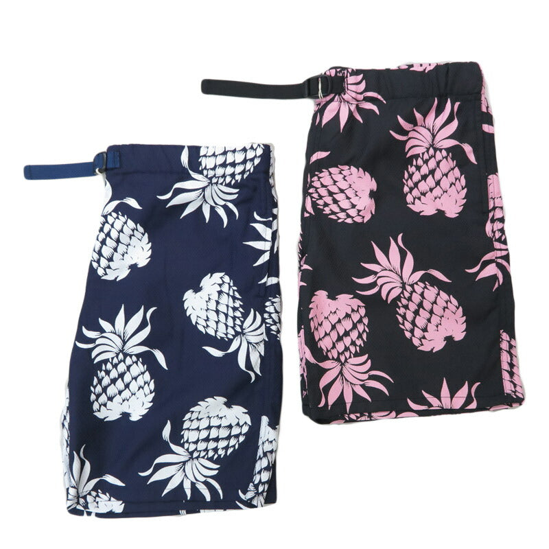 サンサーフ SUN SURF ショーツ ハーフパンツ パイナップル DUKE KAHANAMOKU COOLMAX® HAWAIIAN SHORTS “DUKE'S PINEAPPLE”  DK52546【2025年春夏新作】
