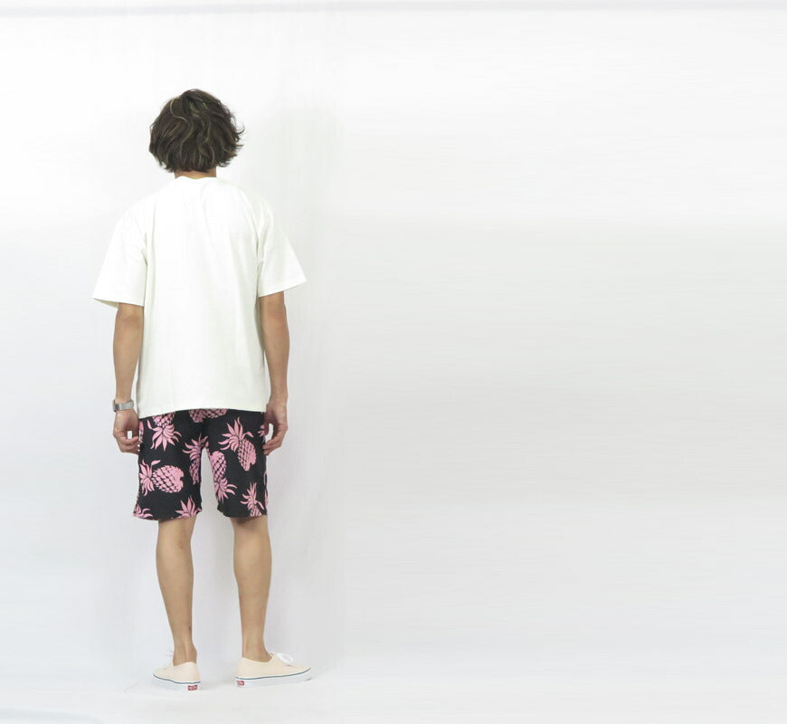 サンサーフ SUN SURF ショーツ ハーフパンツ パイナップル DUKE KAHANAMOKU COOLMAX® HAWAIIAN SHORTS “DUKE'S PINEAPPLE”  DK52546【2025年春夏新作】