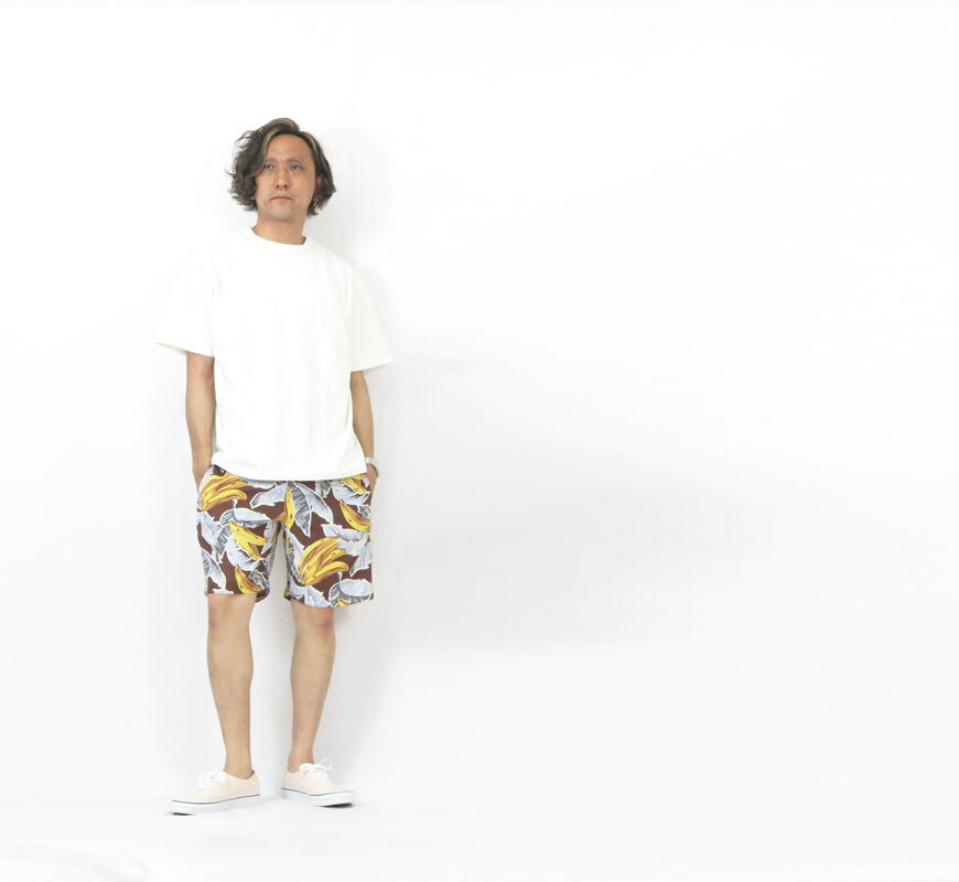 サンサーフ SUN SURF ショーツ ハーフパンツ バナナリーフ DUKE KAHANAMOKU COOLMAX® HAWAIIAN SHORTS “DUKE'S BANANA LEAF” DK52547
