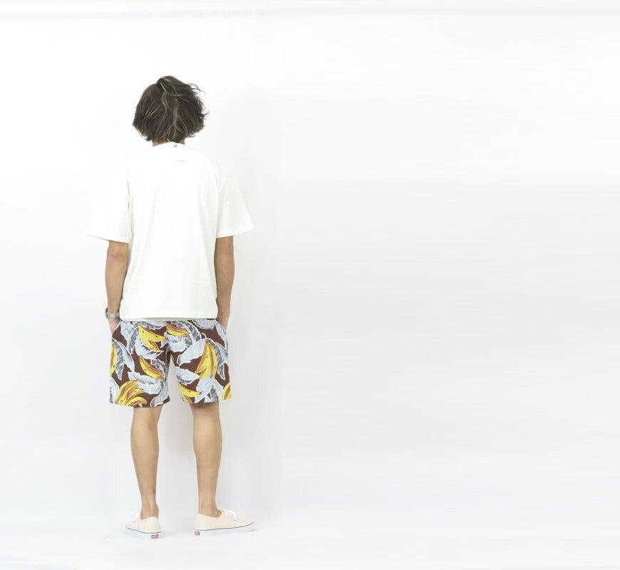 サンサーフ SUN SURF ショーツ ハーフパンツ バナナリーフ DUKE KAHANAMOKU COOLMAX® HAWAIIAN SHORTS “DUKE'S BANANA LEAF” DK52547