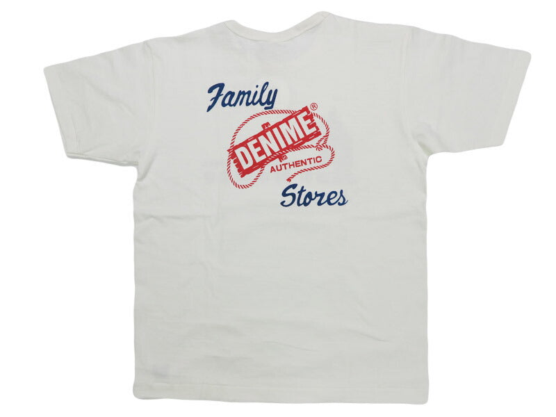 DENIME ドゥニーム 半袖 Tシャツ The JEAN HOUSE Lot.272 WAREHOUSE ウェアハウス 【2025年秋冬新作】