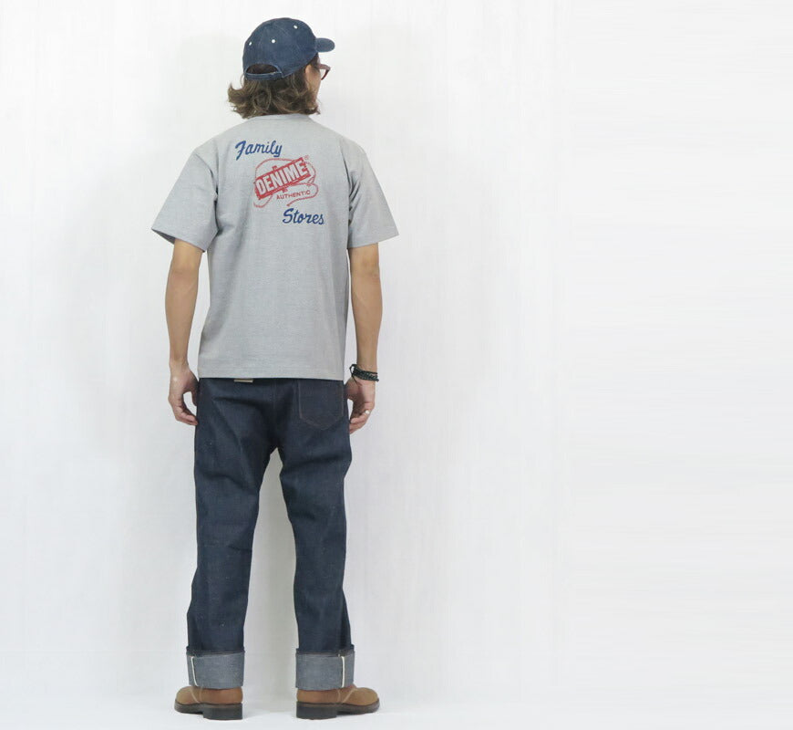 DENIME ドゥニーム 半袖 Tシャツ The JEAN HOUSE Lot.272 WAREHOUSE ウェアハウス 【2025年秋冬新作】