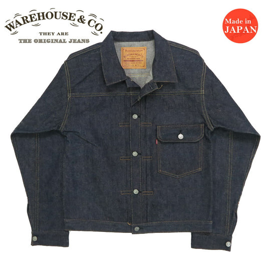 ウェアハウス WAREHOUSE デニムジャケット ファーストモデル 1941年モデル DSB 2001XX(2000XX)-1941 Dead Stock Blue デッドストックブルー 【2025年秋冬新作】