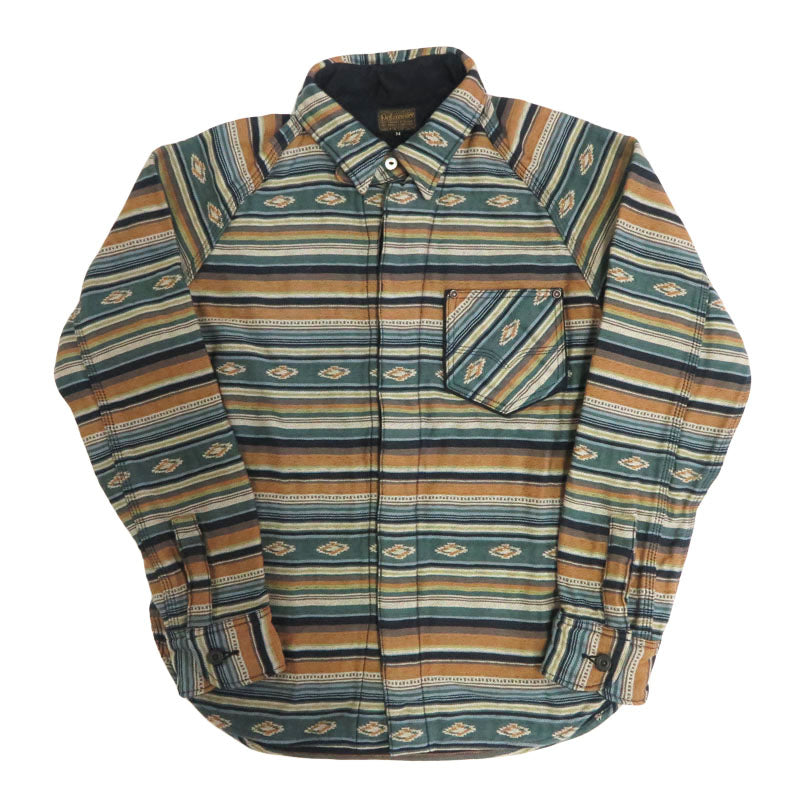 デラックスウェア DELUXEWARE 長袖 ネイティブボーダー ヘビーネルシャツ 40S NATIVE BORDER 7649C【2025年秋冬新作】