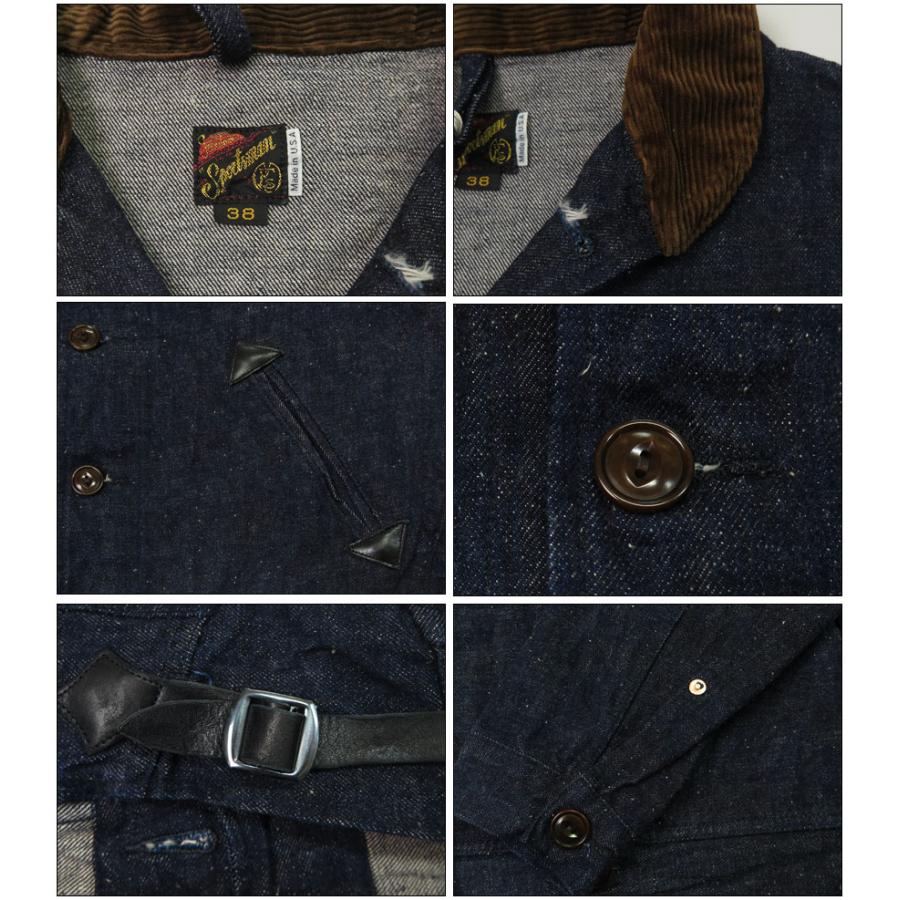 SUGAR CANE シュガーケーン Mister Freedom 砂糖黍製 13oz. 阿波藍混右綾 デニム 30's コサック ジャケット MFSC ミスターフリーダム SC15431