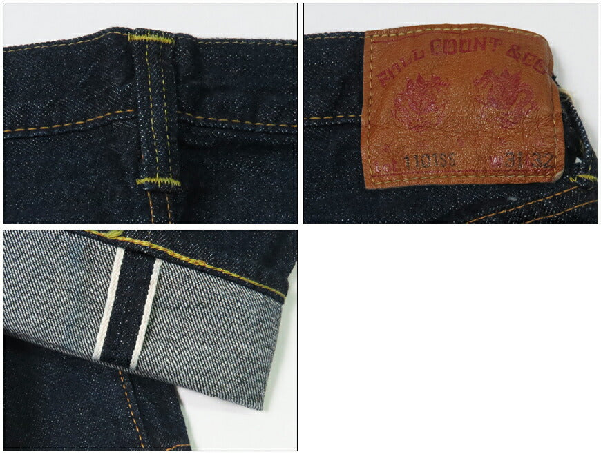 フルカウント FULLCOUNT 1101SSW ジーンズ ストレート 11.5oz Super Smooth ジンバブエコットン デニム 【2024-25年秋冬新作】