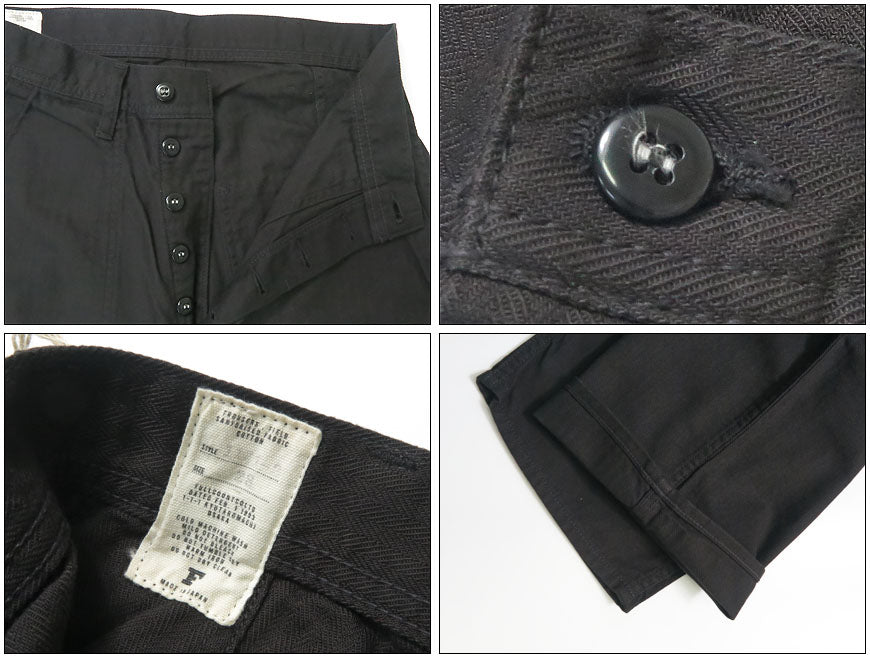 フルカウント FULLCOUNT USN Herringbone Seamen’s Trousers ヘリンボーン トラウザーズ FC1141-2【2026年春夏新作】