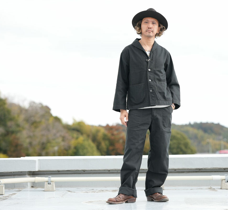 フルカウント FULLCOUNT USN Herringbone Seamen’s Trousers ヘリンボーン トラウザーズ FC1141-2【2026年春夏新作】