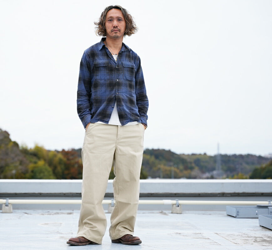 フルカウント FULLCOUNT ハイツイスト コットンサージ ワークパンツ Tough Dude 1142-1 【2026年春夏新作】