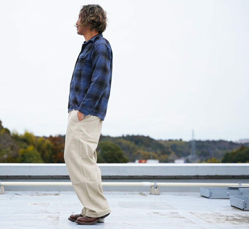 フルカウント FULLCOUNT ハイツイスト コットンサージ ワークパンツ Tough Dude 1142-1 【2026年春夏新作】