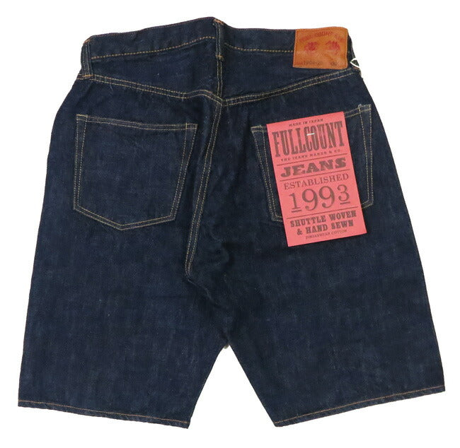 フルカウント FULLCOUNT 13.7oz デニム ショート パンツ ジンバブエコットン ジーンズ 1904-25 【2025年春夏新作】