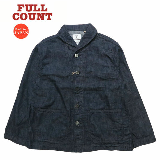 フルカウント FULLCOUNT USN Shawl Collar Denim Coverall デニムカバーオール FC2052-1 【2026年春夏新作】