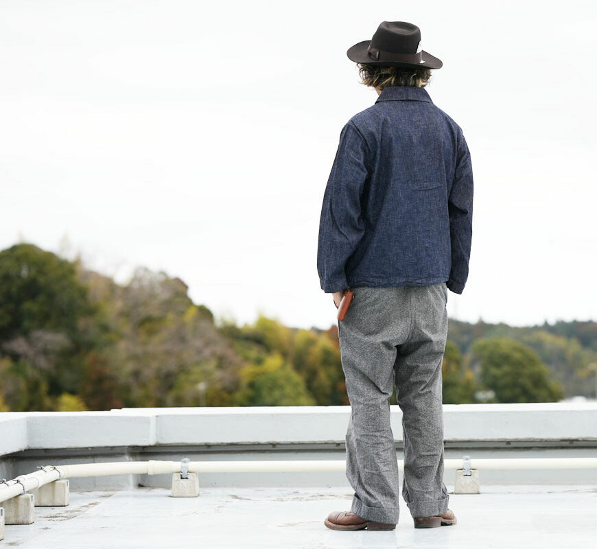 フルカウント FULLCOUNT USN Shawl Collar Denim Coverall デニムカバーオール FC2052-1 【2026年春夏新作】