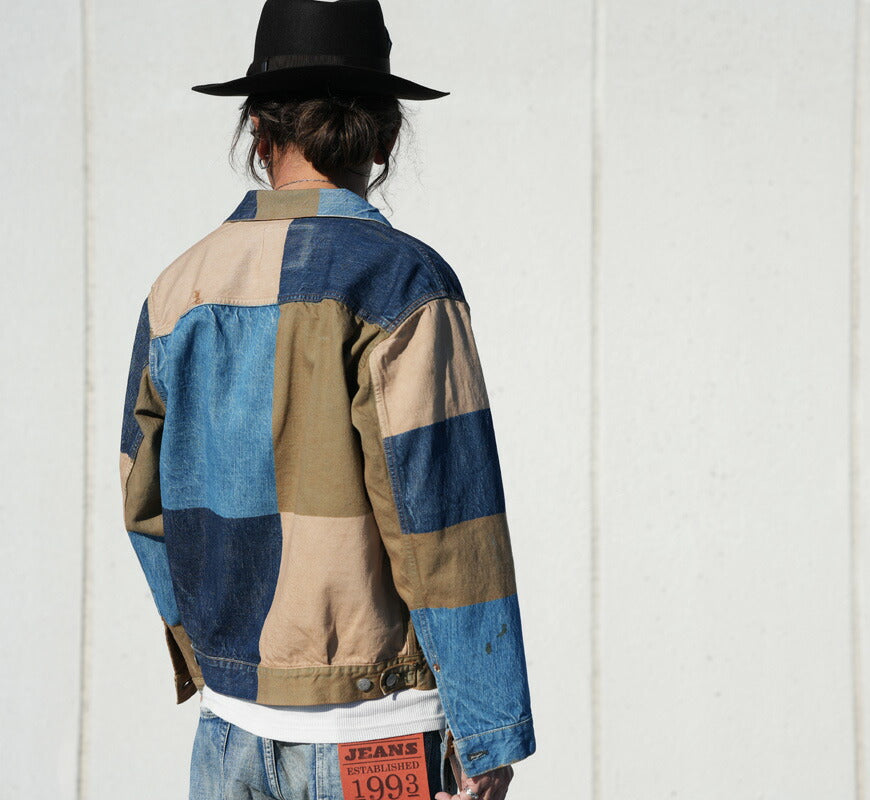 フルカウント FULLCOUNT 2501-2102 13.7oz セカンドモデル デニムジャケット CRAZY PATTERN WORKS OF ART SERIES ジンバブエコットン