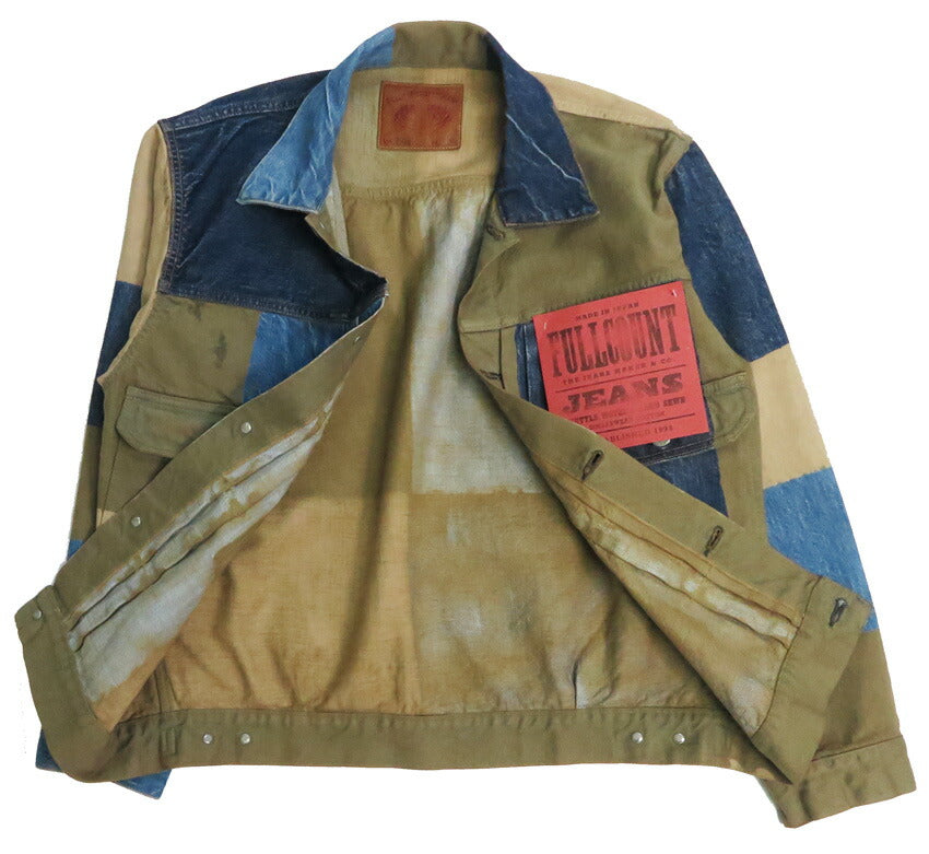 フルカウント FULLCOUNT 2501-2102 13.7oz セカンドモデル デニムジャケット CRAZY PATTERN WORKS OF ART SERIES ジンバブエコットン