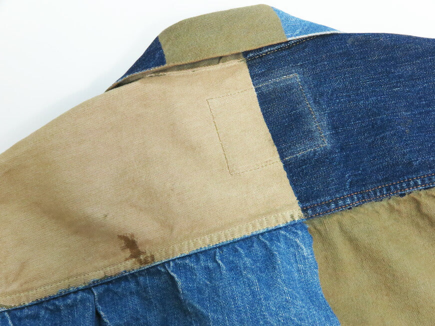 フルカウント FULLCOUNT 2501-2102 13.7oz セカンドモデル デニムジャケット CRAZY PATTERN WORKS OF ART SERIES ジンバブエコットン