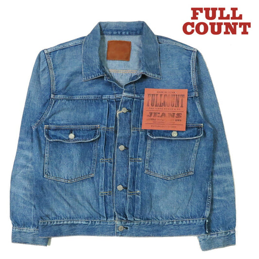 フルカウント FULLCOUNT 2102SSW セカンドモデル デニムジャケット ユーズドウォッシュ Dartford 2ndモデル 11.5oz Super Smooth ジンバブエコットン 【2025年春夏新作】