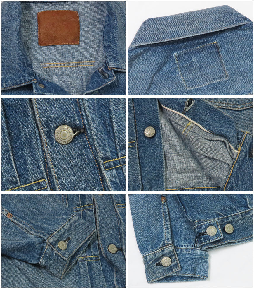 フルカウント FULLCOUNT 2102SSW セカンドモデル デニムジャケット ユーズドウォッシュ Dartford 2ndモデル 11.5oz Super Smooth ジンバブエコットン 【2025年春夏新作】