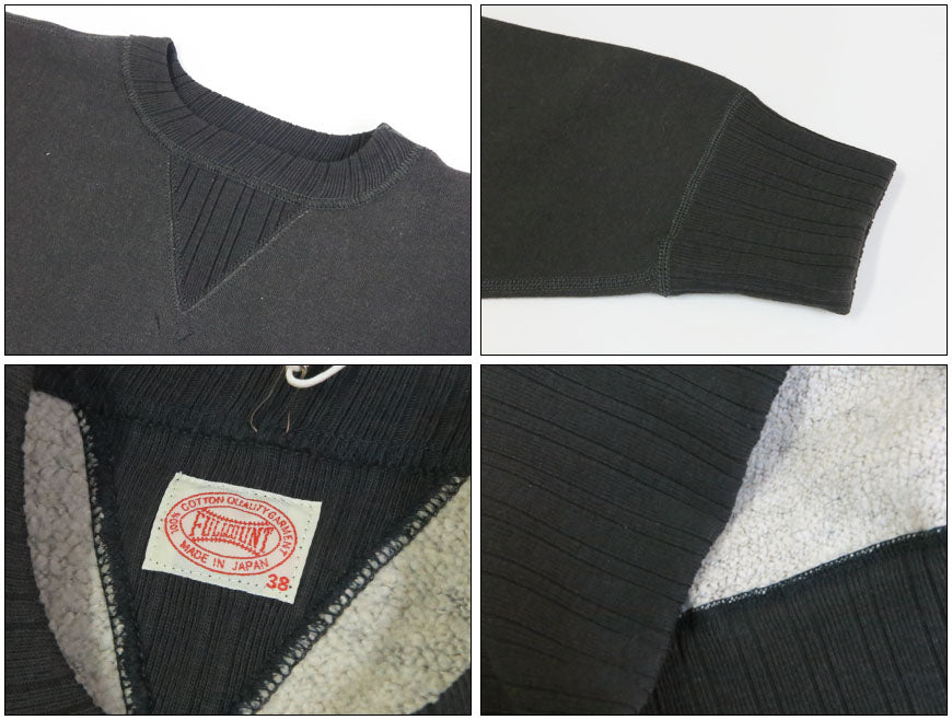 フルカウント FULLCOUNT 型両Vセットインスリーブ Double V Set In Sleeve Mother Cotton 長袖 スウェット FC3741-22【2025年秋冬新作】