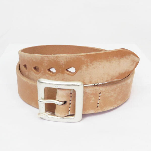 フルカウント FULLCOUNT 5mm厚 Wild Leather Garrison Belt ワイルドレザー ベルト FC6211【2025年春夏新作】