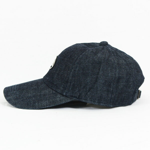 フルカウント FULLCOUNT ブラックワッペン デニム キャップ BLACK FULL WAPPEN DENIM CAP 6770-26 【2025年秋冬新作】