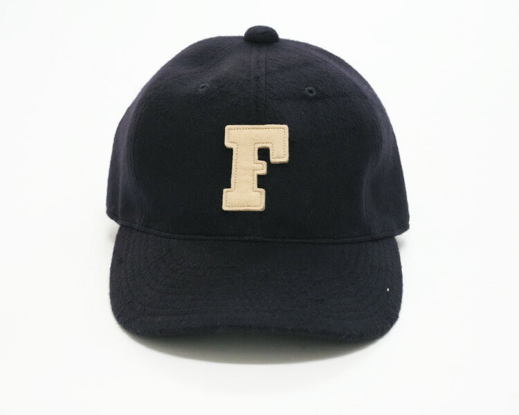 フルカウント FULLCOUNT ウールメルトン ベースボールキャップ 6PANEL DENIM BASEBALL CAP 6843-25 【2025年秋冬新作】