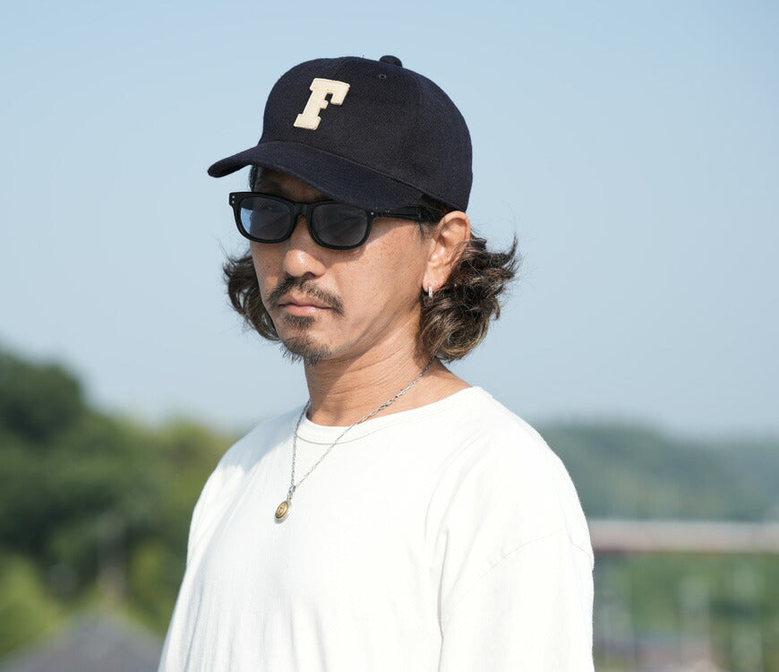 フルカウント FULLCOUNT ウールメルトン ベースボールキャップ 6PANEL DENIM BASEBALL CAP 6843-25 【2025年秋冬新作】