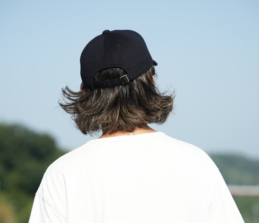 フルカウント FULLCOUNT ウールメルトン ベースボールキャップ 6PANEL DENIM BASEBALL CAP 6843-25 【2025年秋冬新作】