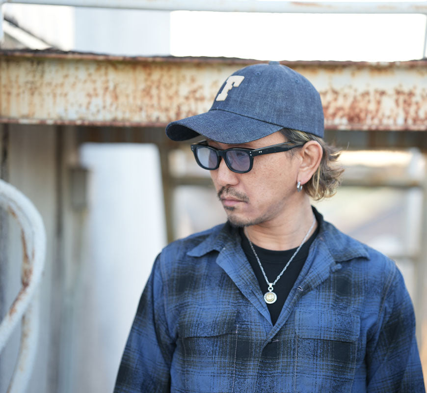 フルカウント FULLCOUNT デニム ベースボールキャップ 6PANEL LOW CROWN DENIM BASEBALL CAP 6843L【2025年秋冬新作】