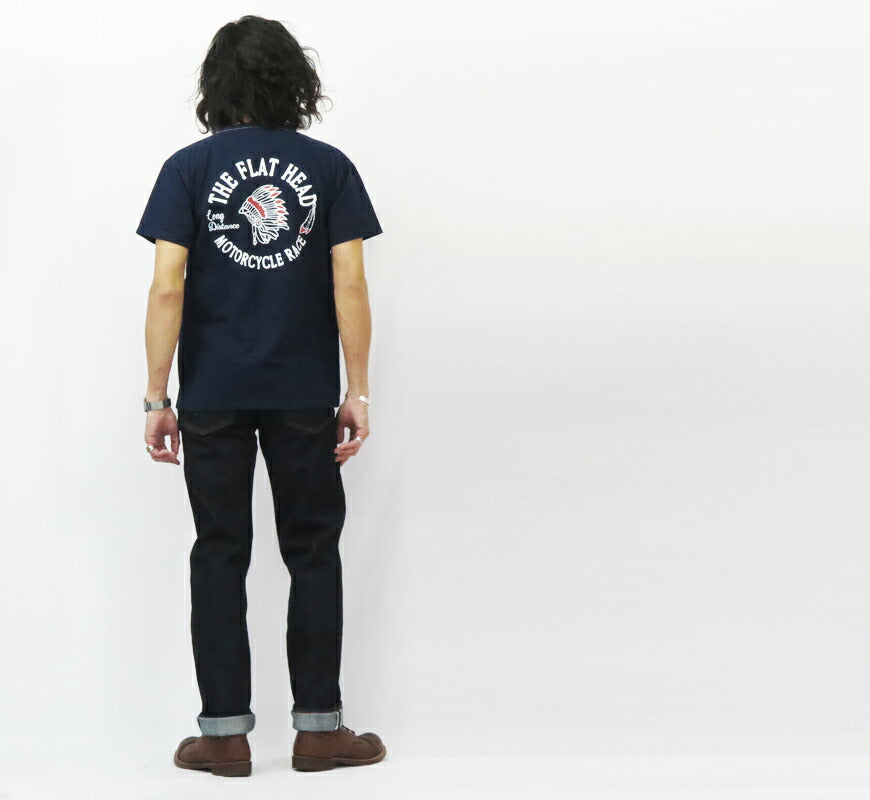 フラットヘッド THE FLAT HEAD FN-8004-24FW 数量限定 18oz ワイドテーパード ジーンズ 【2025年春夏新作】