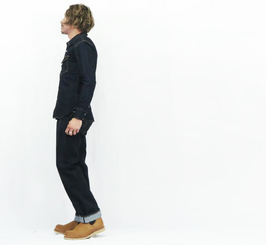 フラットヘッド THE FLAT HEAD FN-8005 18ozデニム レギュラーストレート ジーンズ 【2026年春夏新作】