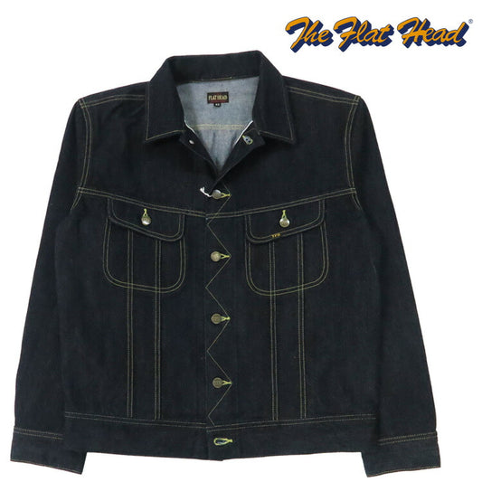 フラットヘッド THE FLAT HEAD 14.5oz 左綾ジンバブエコットン デニムジャケット FN-OJ-D103 【2025年秋冬新作】