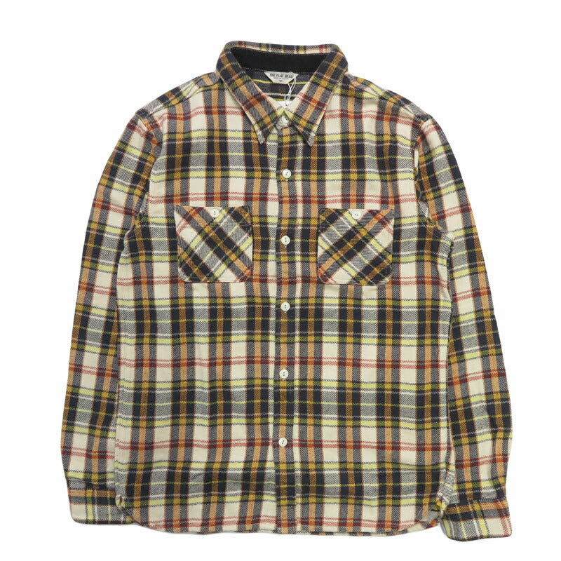 フラットヘッド THE FLAT HEAD チェック フランネルシャツ FN-SNR-014L【2025年秋冬新作】