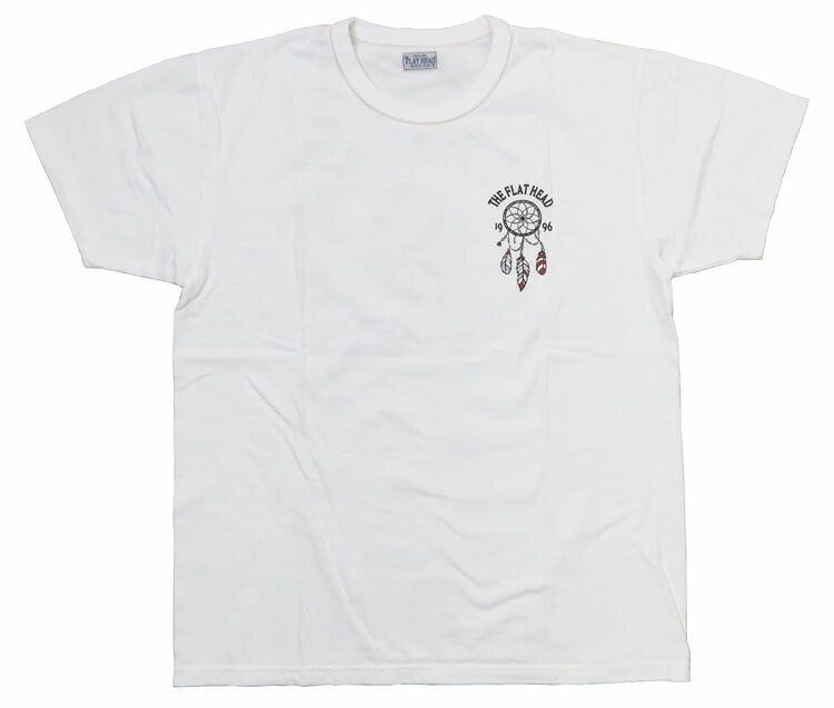 フラットヘッド THE FLAT HEAD 半袖 Ｔシャツ "MOTORCYCLE RACE" THCシリーズ FN-THC-048【2024年春夏新作】