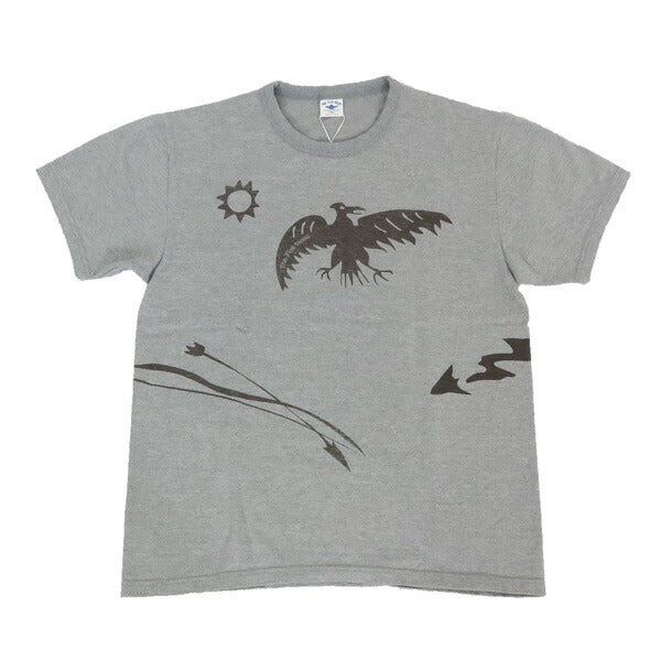 フラットヘッド THE FLAT HEAD 半袖  FRONTIER SPIRIT Ｔシャツ  FN-THC-051【2025年春夏新作】