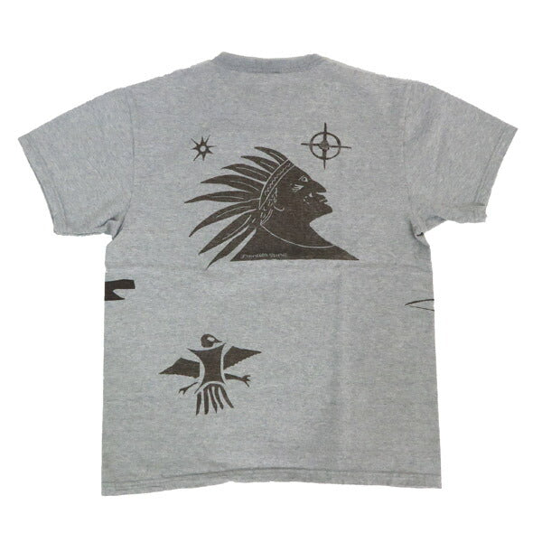 フラットヘッド THE FLAT HEAD 半袖  FRONTIER SPIRIT Ｔシャツ  FN-THC-051【2025年春夏新作】