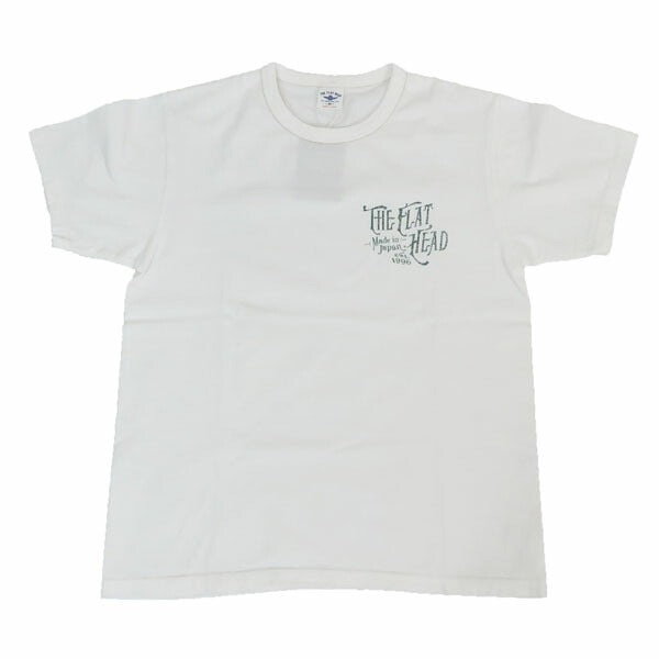 フラットヘッド THE FLAT HEAD 半袖  GEUINE GARMENTS Ｔシャツ  FN-THC-052【2025年春夏新作】