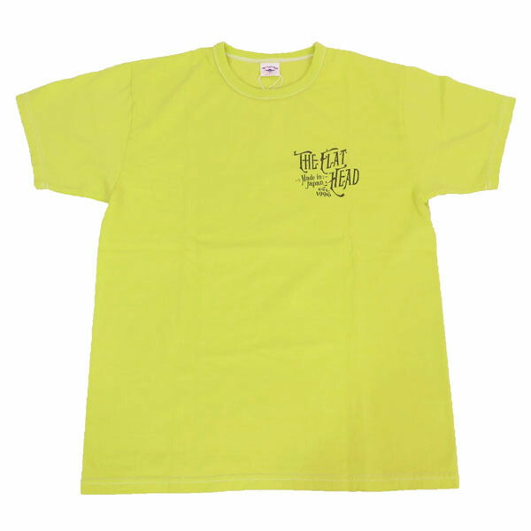フラットヘッド THE FLAT HEAD 半袖  GEUINE GARMENTS Ｔシャツ  FN-THC-052【2025年春夏新作】