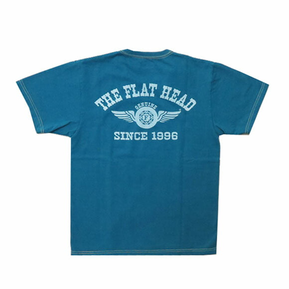 フラットヘッド THE FLAT HEAD 半袖 Ｔシャツ プリント FLYING WHEEL THCシリーズ FN-THC-202