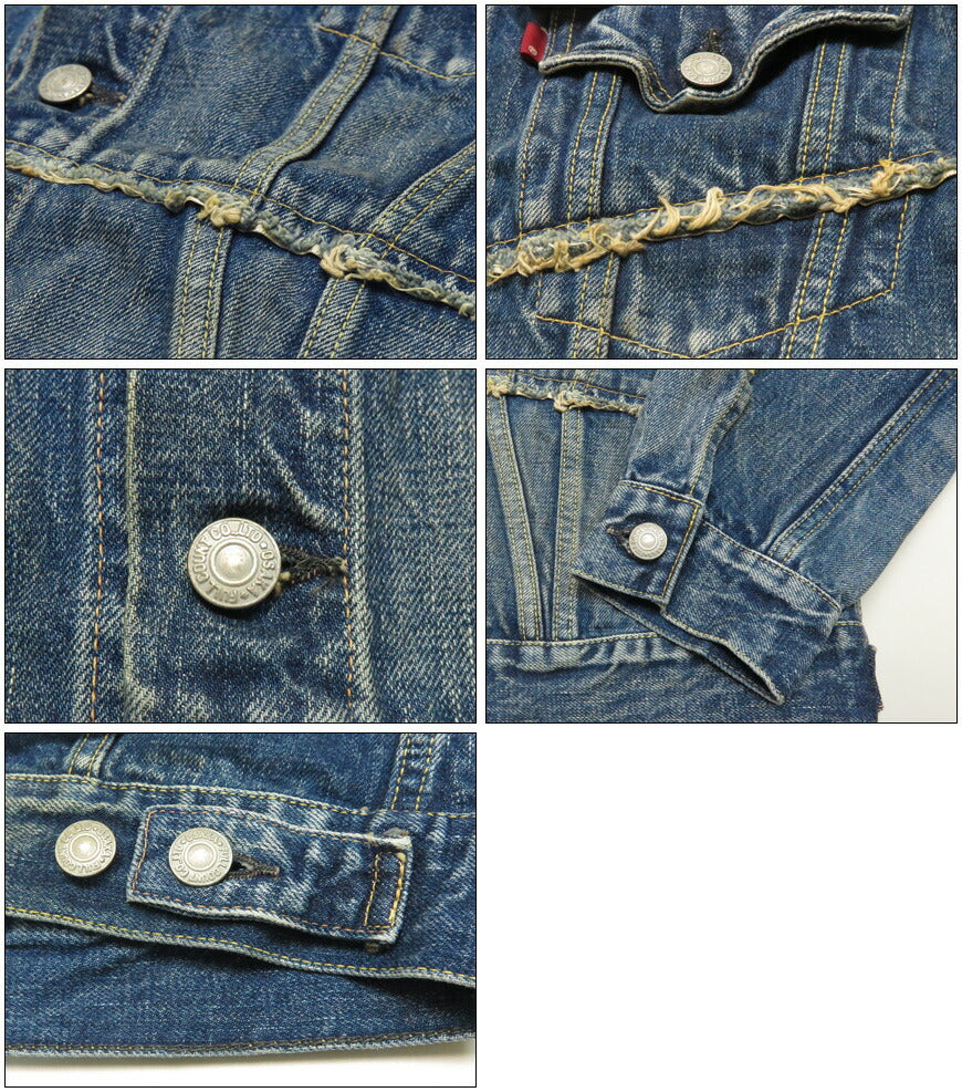 FULLCOUNT × MYne フルカウント × マイン リメイク デニム ジャケット Switching Denim Jacket "More Than Real" #G08FC101 13.7oz ジンバブエコットン