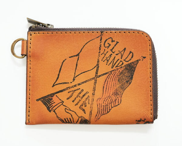 VASCO × GLAD HAND ヴァスコ グラッドハンド レザー コインケース ハンドペイント 「GLAD POSTALS」 GHVS-CC-GP 【2025年春夏新作】