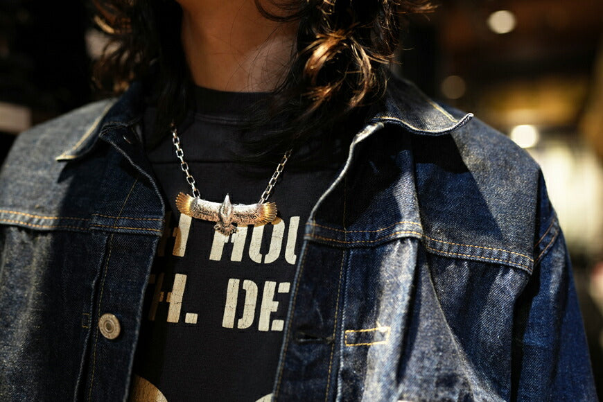 フェローズ Pherrow's イーグル ペンダントトップ シルバー925 24金 差し鋳金 GOLDEN EAGLE 【2025年春夏新作】